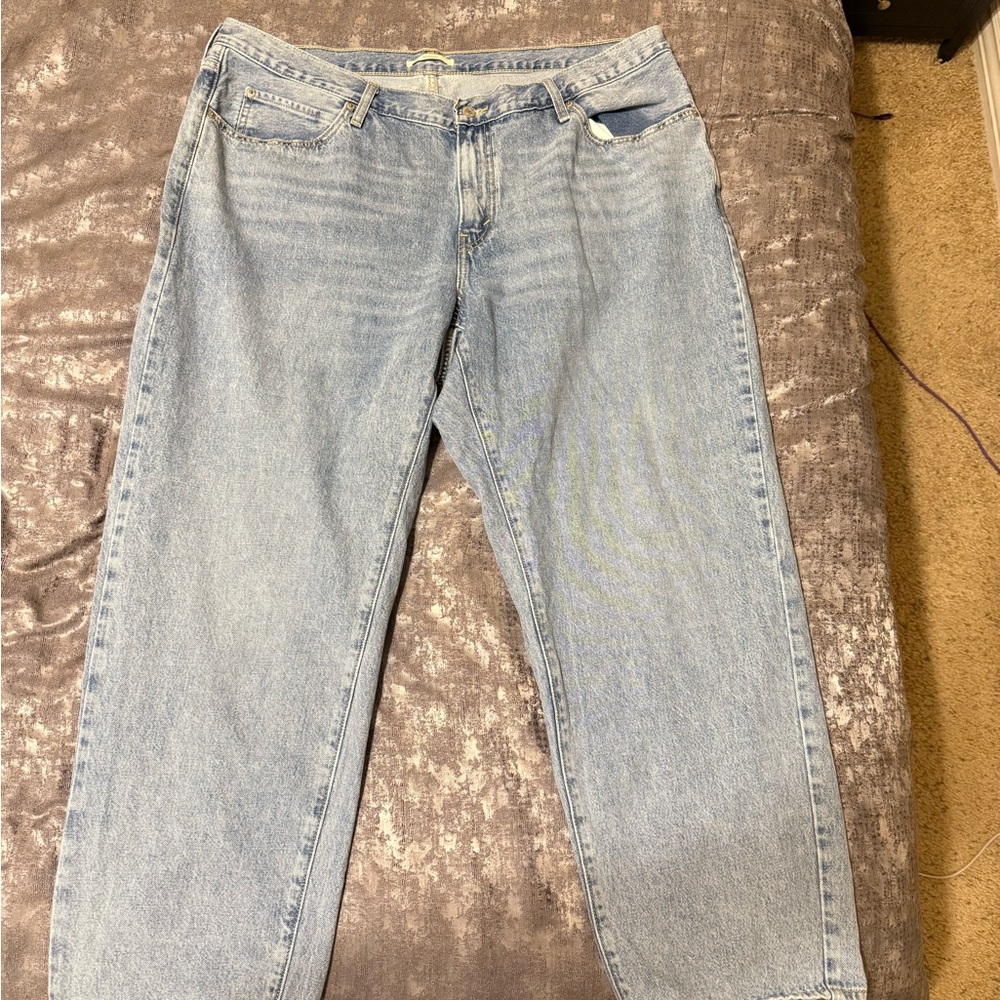 Levi's Light Blue Flare & Wide Leg Jeans